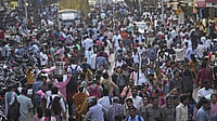 PTI : India's growing population.(Representational image) |